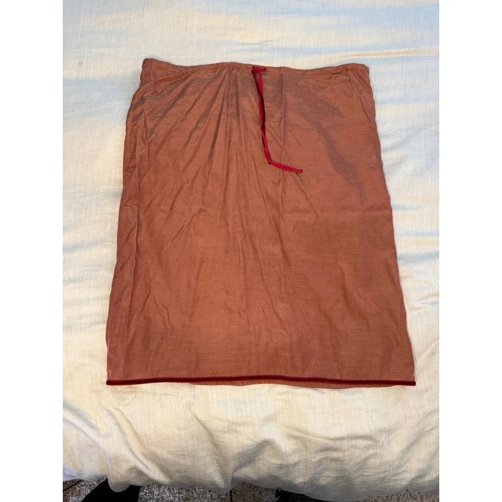 Deadstock Vintage Banana Republic Sheer‎ Silk Blend Skirt Boho Balletcore 6